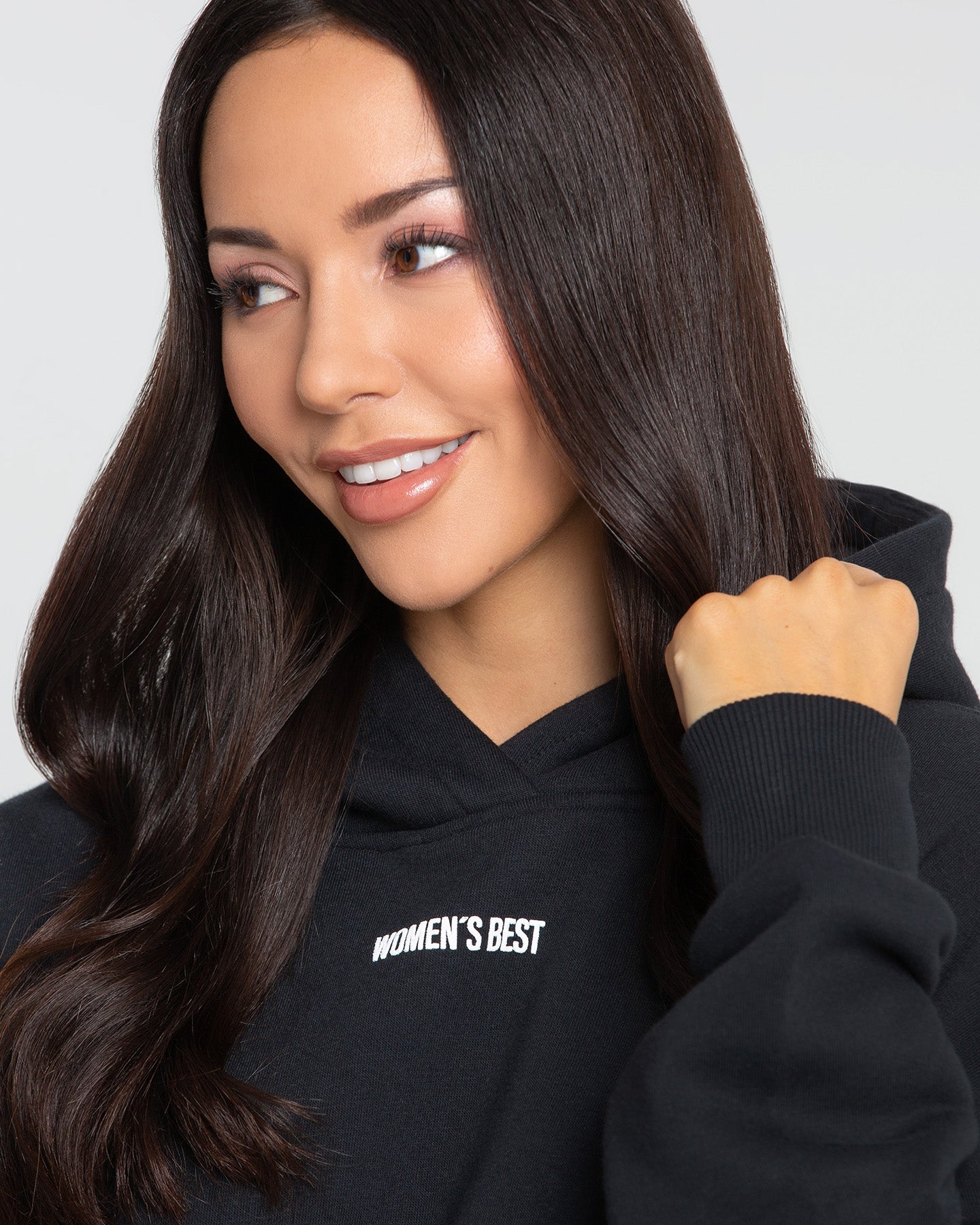 Comfort Cropped Hoodie | Black