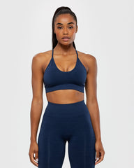 Define Seamless Racer Back Bra | Sapphire Blue