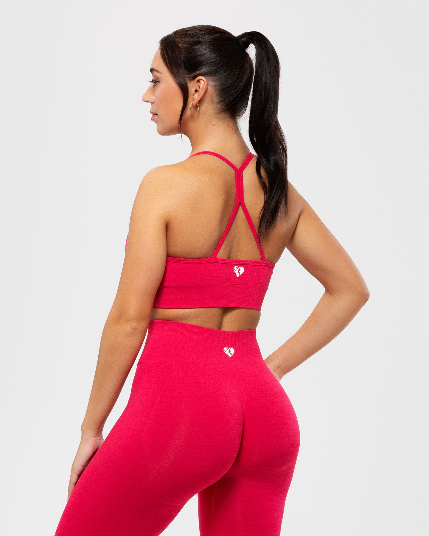 Define Seamless Racer Back Bra | Viva Magenta