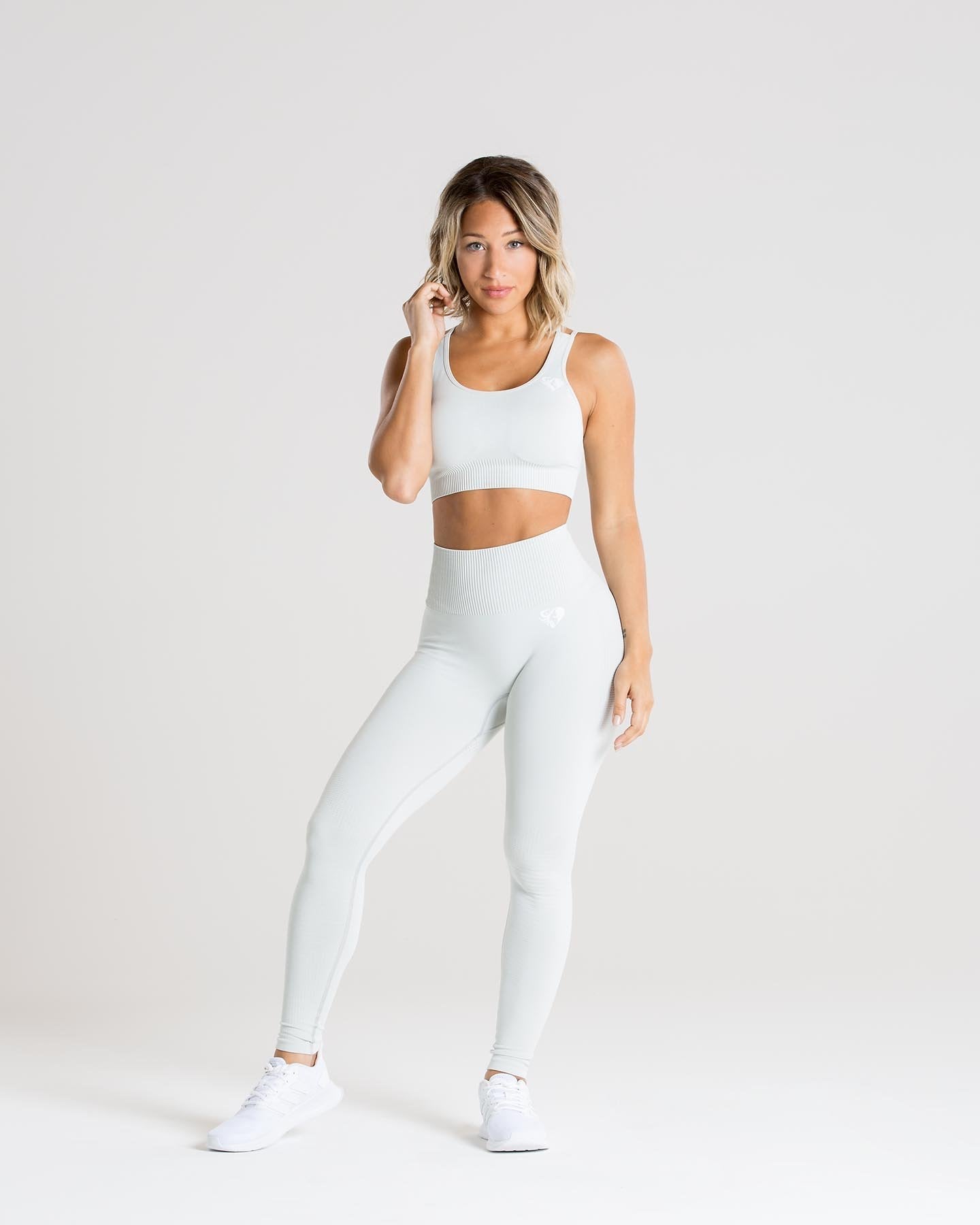 Power Seamless Leggings | Washed Light Grey