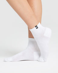 Quarter Socks (1PK) | White