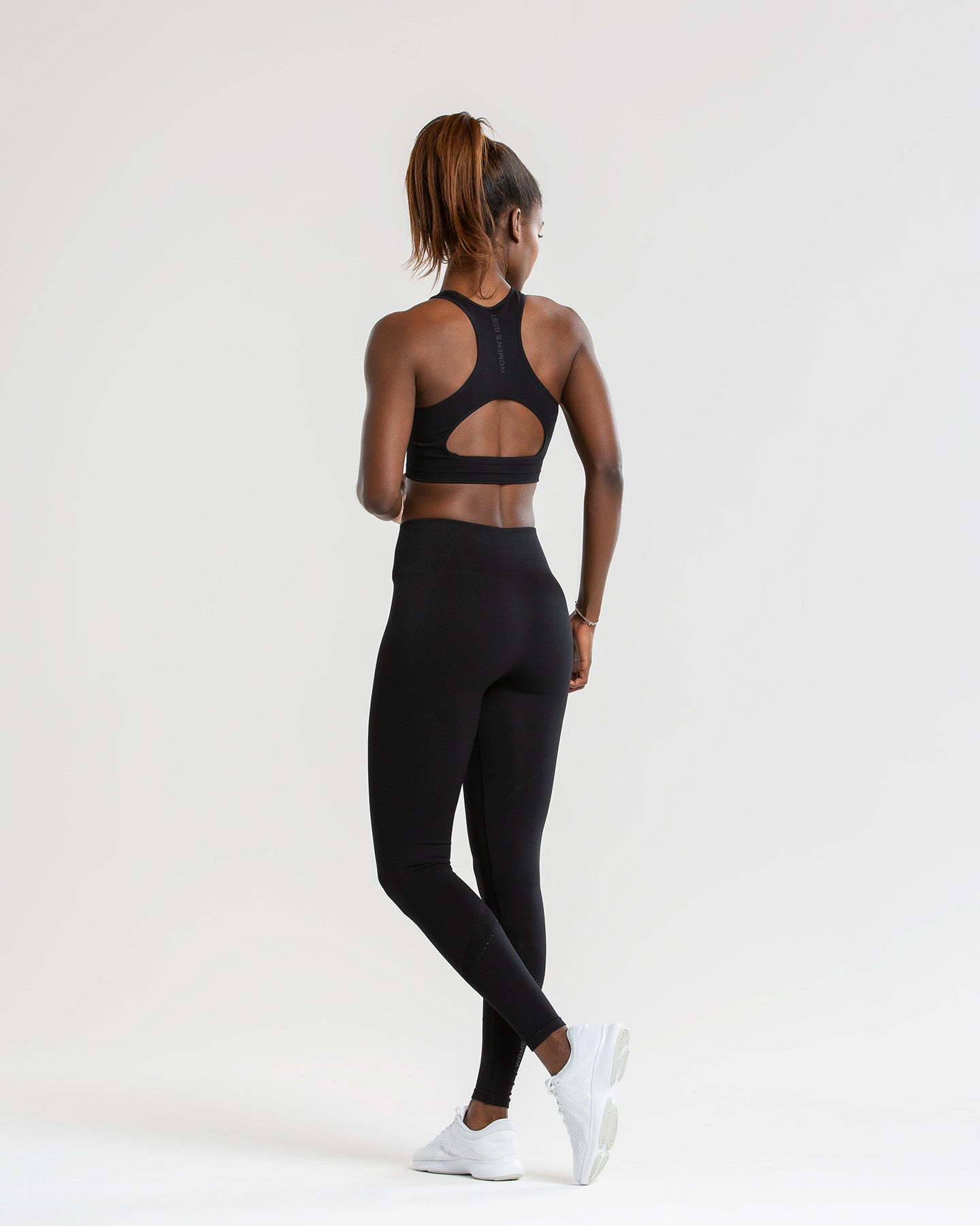 Renew Seamless Sports Bra | Black