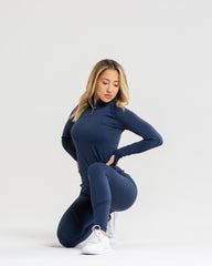 Renew Seamless Long Sleeve Top | Moonlight Navy